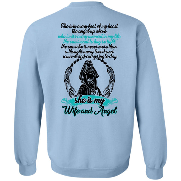 I Love Wife T Shirt, She Is My Wife And Angel Sweatshirt