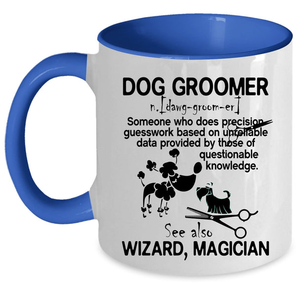 Awesome Dog Groomer Coffee Mug, Dog Groomer Accent Mug