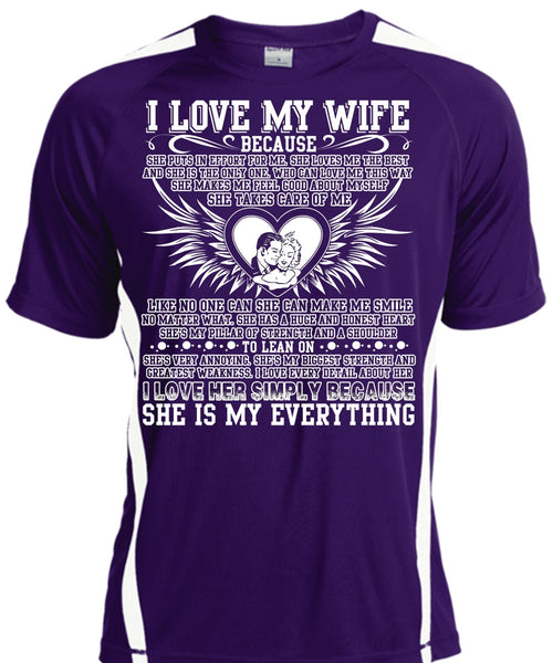 I Love My Wife T Shirt, I Love her Simply T Shirt, Cool Shirt
