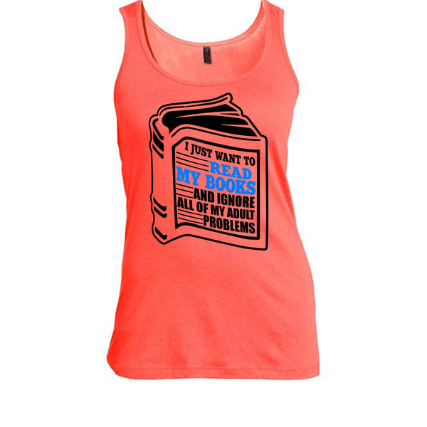 I Just Want To Read My Books T Shirt, I'm A Reader T Shirt, Awesome t-shirts