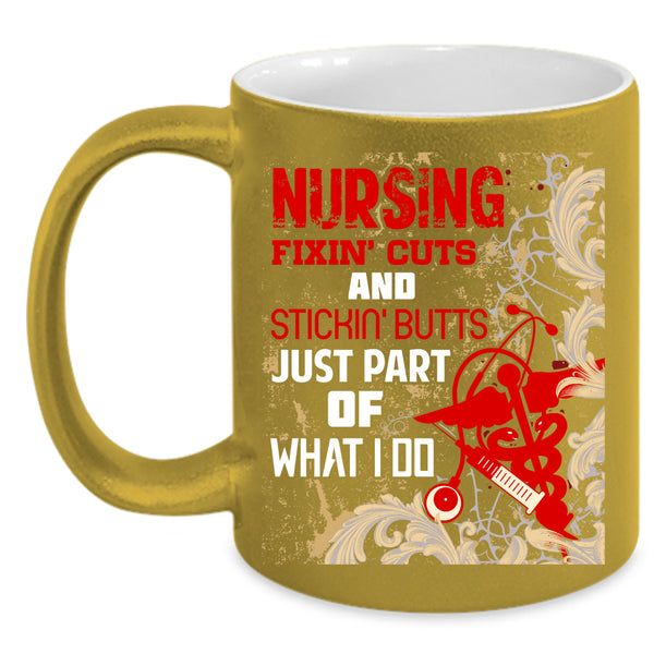 Nursing Coffee Mug, Cute Gift For Nurses Coffee Cup