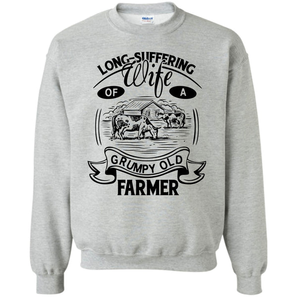Coolest Grandpa T Shirt, Long-Suffering Wife Sweatshirt