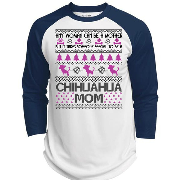 To Be A Chihuahua Mom T Shirt, I Love My Dog T Shirt, Awesome T-Shirts  (Polyester Game Baseball Jersey)