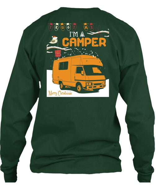 I'm A Camper T Shirt, Merry Christmas T Shirt