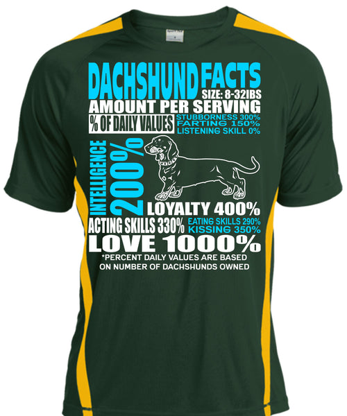 Dachshund Facts T Shirt, Dachshund Owned T Shirt, Cool Shirt