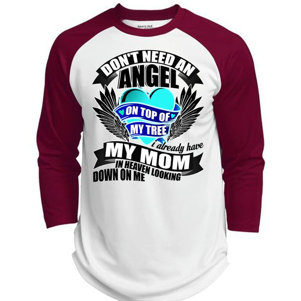 I Already Have My Mom In Heaven T Shirt, I Love Mom T Shirt, Awesome T-Shirts  (Polyester Game Baseball Jersey)