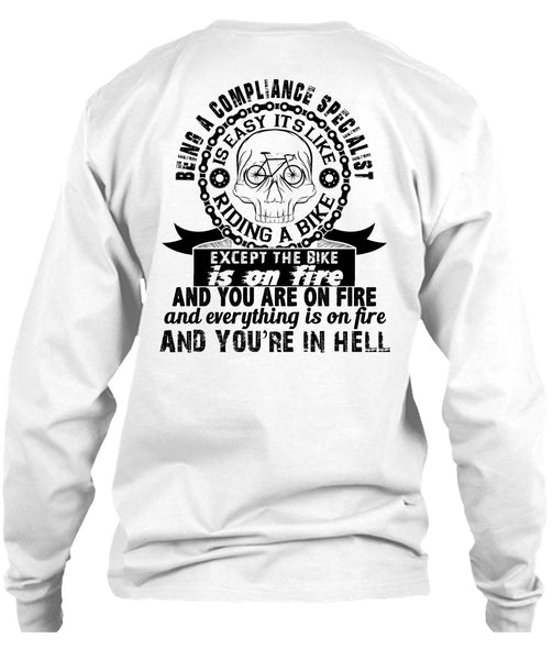 Being A Compliance Specialist Is Easy T Shirt, My Job T Shirt