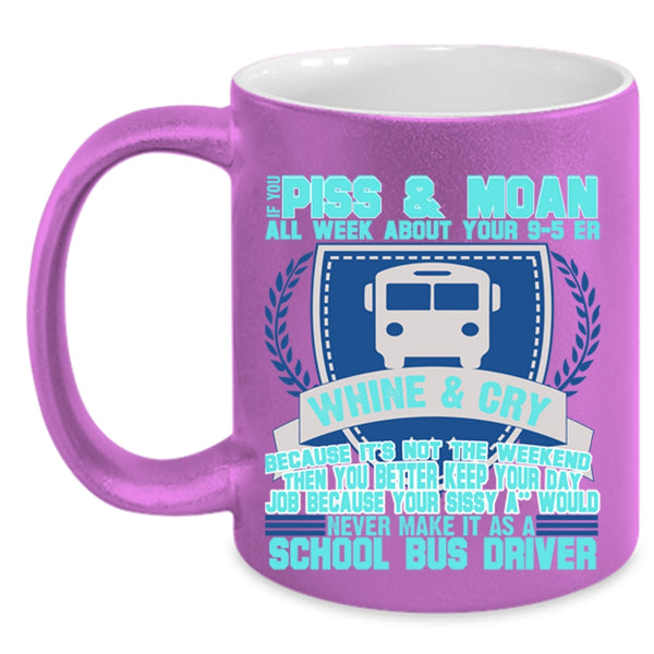 Best Gift For Bus Driver Coffee Mug, School Bus Driver Accent Mug