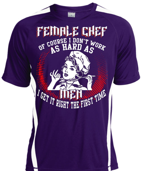 Female Chef T Shirt, It Right The First Time T Shirt, Cool Shirt