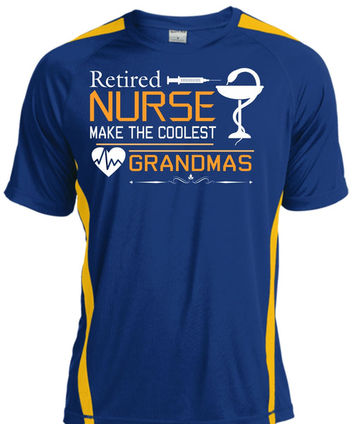 Retired Nurse Make The Coolest Grandmas T Shirt, Job T Shirt