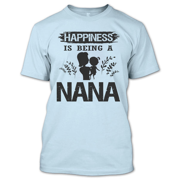 A black t-shirt with the shopify logo