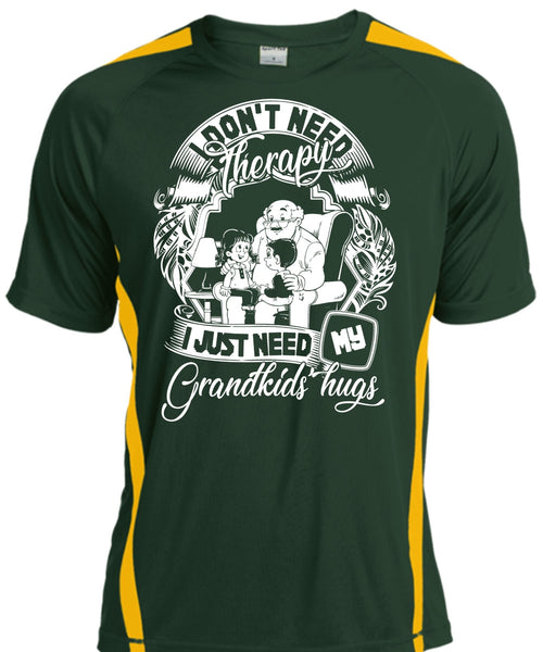 I Don't Need Therapy T Shirt, I Just Need My Grandkids Hugs T Shirt, Cool Shirt