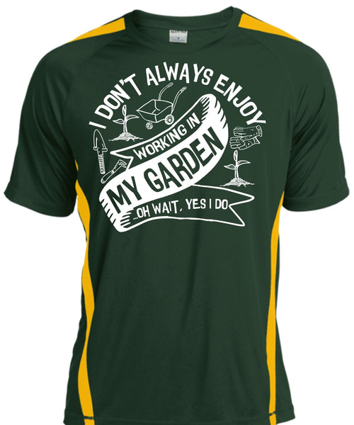 Working In My Garden T Shirt, Being A Gardener T Shirt, Cool Shirt