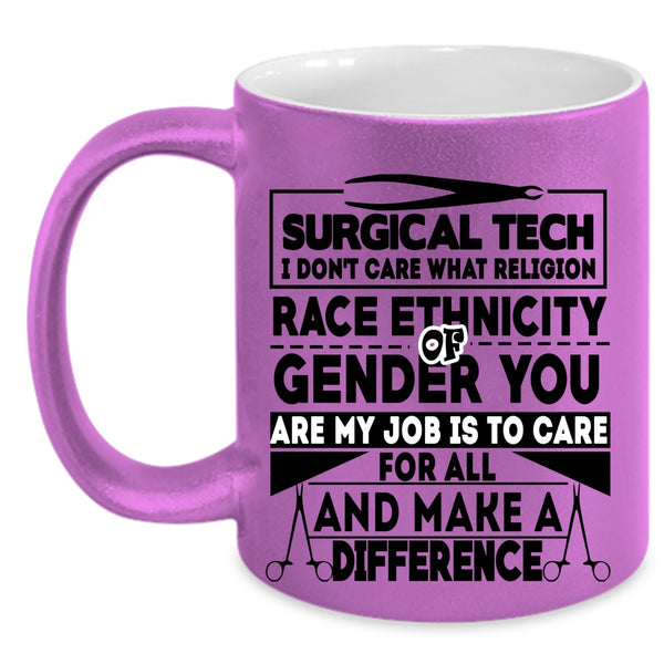 Cool Gift For Doctor Coffee Mug, Surgical Tech Accent Mug