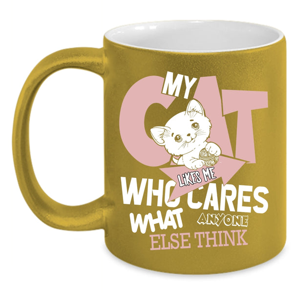 My Cat Like Me Coffee Mug, Lovely Cats Coffee Cup