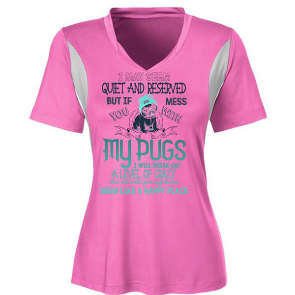 You Mess With My Pugs T Shirt, I Love Dogs T Shirt, Awesome T-Shirts