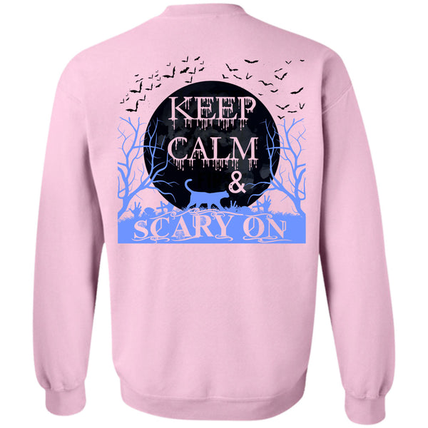 Wait For Halloween T Shirt, Keep Calm And Scary On Sweatshirt