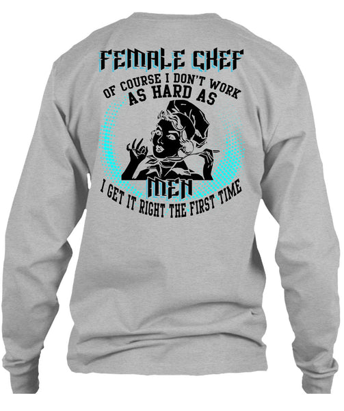 Female Chef T Shirt, I Love Chef T Shirt