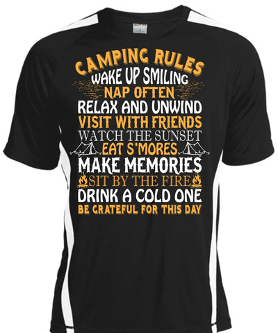 A black t-shirt with the shopify logo