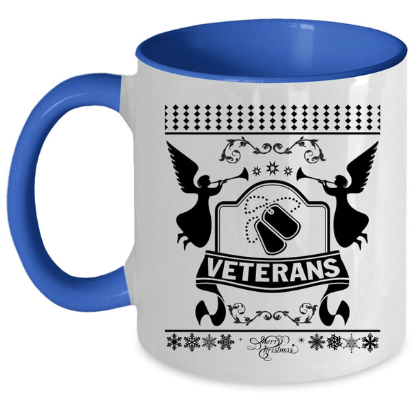 Christmas Gift For Veterans Coffee Mug, Veterans Accent Mug