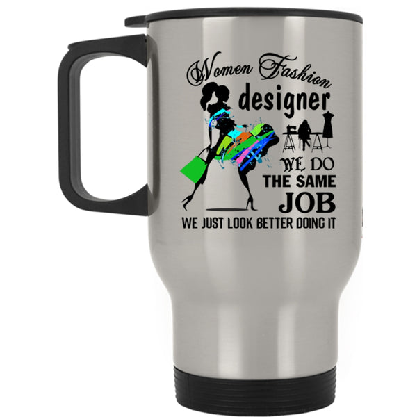 Cute Gift For My Wife Travel Mug, Women Fashion Designer Mug