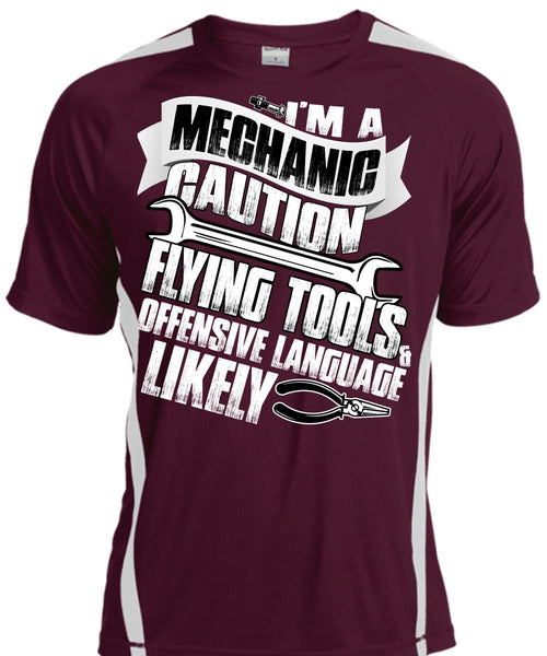 I'm A Mechanic T Shirt, Flying Tools T Shirt, Cool Shirt