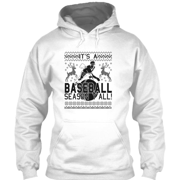It's A Baseball Season Y'all T Shirt, Merry Christmas Gift T Shirt