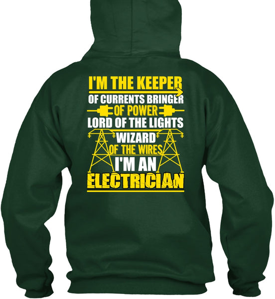 I'm An Electrician T Shirt, Lord Of The Lights T Shirt