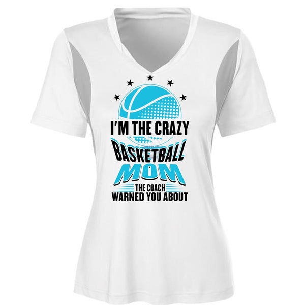 I'm The Crazy Basketball Mom T Shirt, Being A Mom T Shirt, Awesome T-Shirts