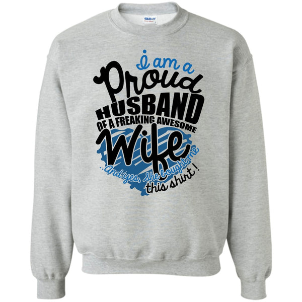 Just Married T Shirt, I Am A Proud Husband Sweatshirt