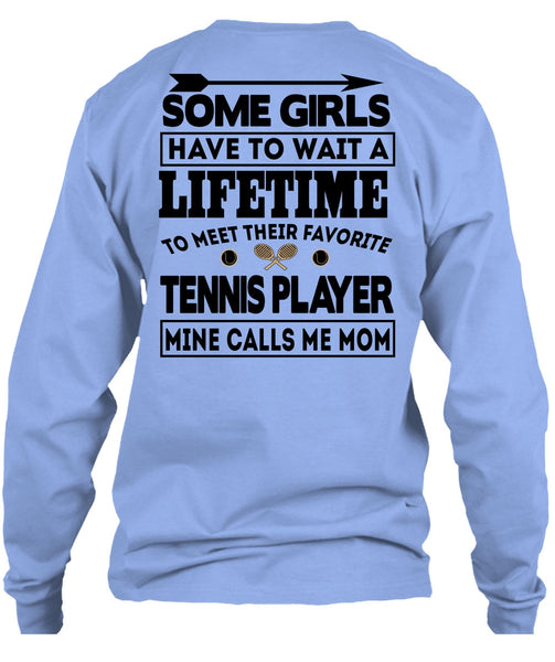Mine Calls Me Mom T Shirt, I Love Tennis T Shirt