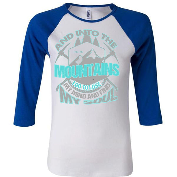 And Into The Mountains T Shirt, I Love Hiking T Shirt, Awesome T-Shirts