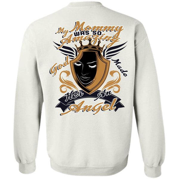 A black t-shirt with the shopify logo