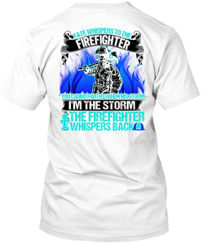 A black t-shirt with the shopify logo