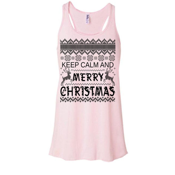Keep Calm And Merry Christmas T Shirt, Merry Christmas Gift T Shirt, Awesome t-shirts