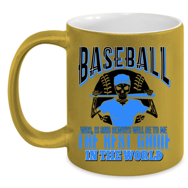 Sport Coffee Mug, Baseball Is The Best Game In The World Accent Mug
