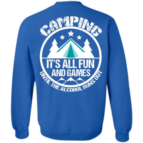 Alcohol Runs Out T Shirt, I Love Gaming Sweatshirt