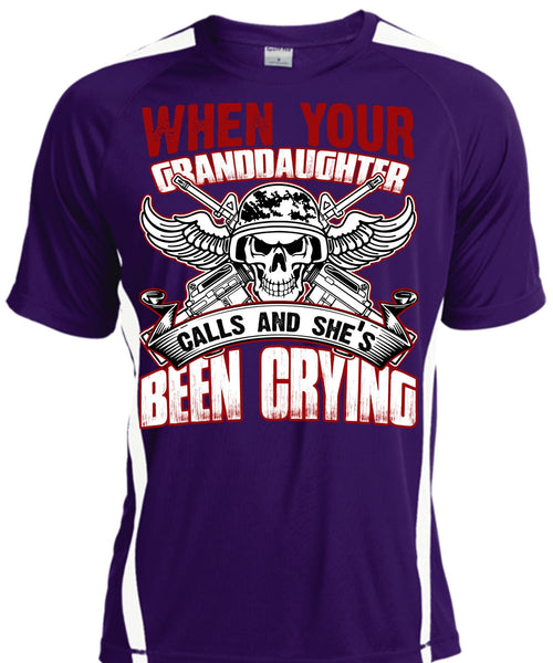 When Your Granddaughter Calls T Shirt, Being A Grandkid T Shirt, Cool Shirt