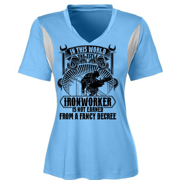 In This World The Title Ironworker T Shirt, I Love Ironworker T Shirt, Awesome T-Shirts
