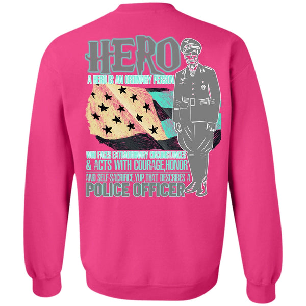 I Love Police T Shirt, Police Officer Sweatshirt