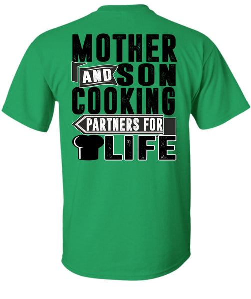 Mother And Son Cooking T Shirt, I Love Cooking T Shirt