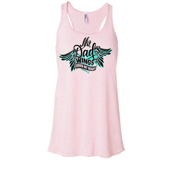 My Dad Wing's Cover My Heart T Shirt, I Love My Dad Tank Top