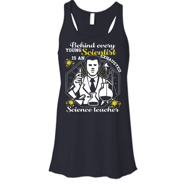 Hehind Every Young Musician T Shirt, An Exhausted Music Teacher Tank Top