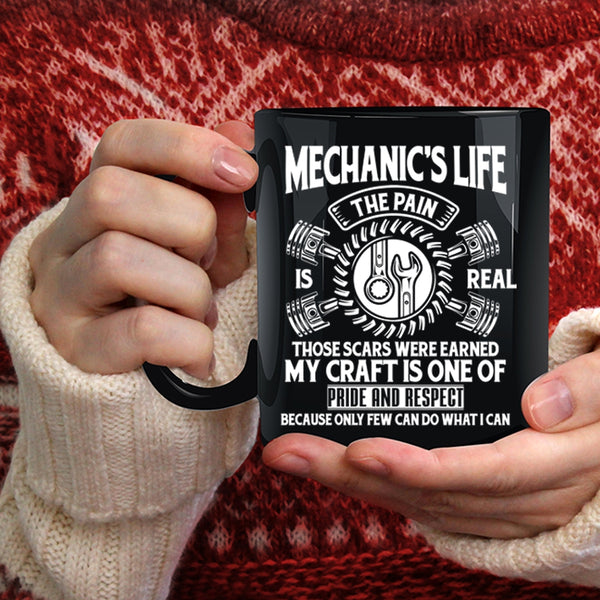 Mechanic's Life Coffee Mug, Awesome Mechanics Coffee Cup