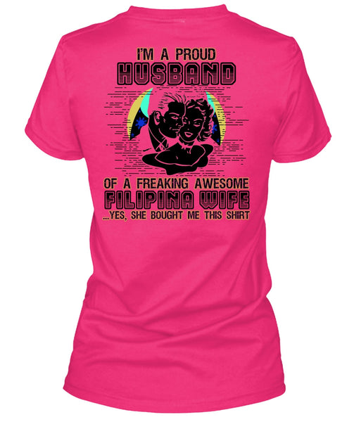 I'm A Proud Husband T Shirt, I Love Husband T Shirt