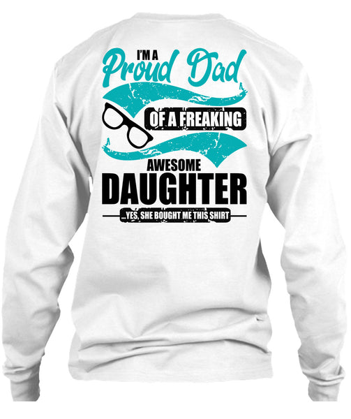 I'm A Proud Dad T Shirt, I Love Dad T Shirt