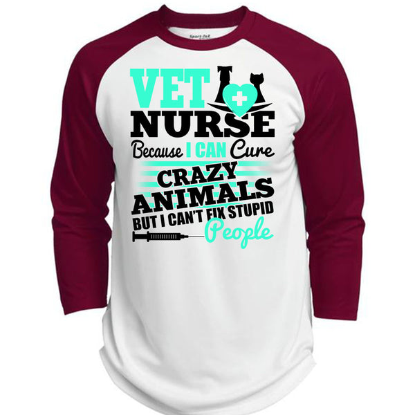 Vet Nurse T Shirt, I Love Nurse T Shirt, Awesome T-Shirts  (Polyester Game Baseball Jersey)