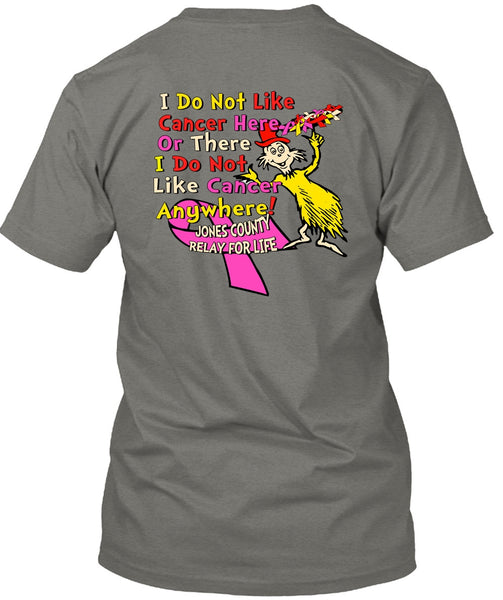 The Cat in the Hat T Shirt, I Do Not Like Cancer Anywhere T Shirt, Dr. Seuss T Shirt, I Love Reading T Shirt