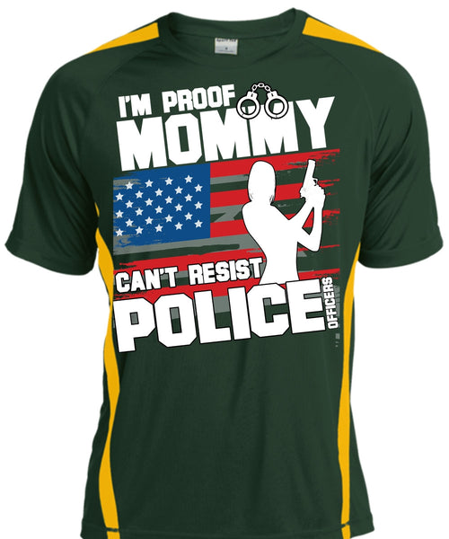 Mommy Can't Resist Police Officers T Shirt, Being A Police T Shirt, Cool Shirt