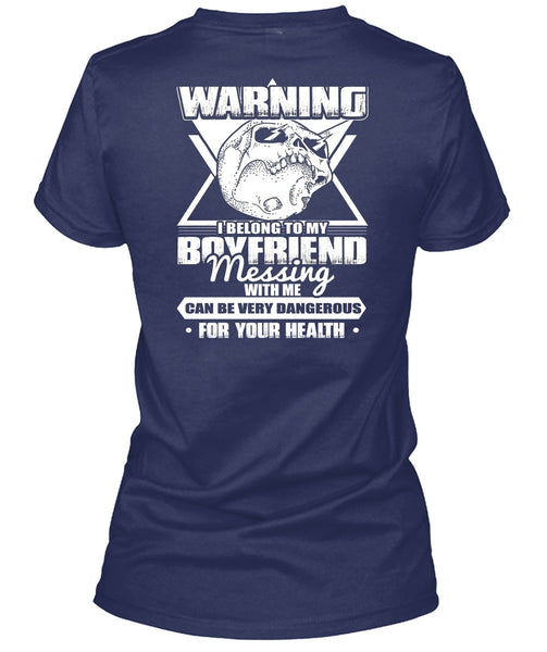 I Belong To My Boyfriend T Shirt, Being A Husband T Shirt